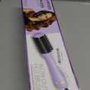 Belleza 2-in-1 Thermal Blowout Brush for Short, Long & All Hair Types | Hair Dryer & Volumizer Hot Air Styling Tool with 360 Ionic Barrel | Frizz-Free, Salon Results (Purple 2")