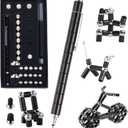 Fidget Pen,Magnetic Pen Decompression Magnetic Toy PenMagnet Pen Fidget Toy Relieve Pressure Novel Toy Gift for Kids or Friends! (Big Black) (Large)