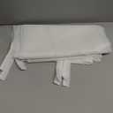 No. 918 Emily Sheer Voile Tab Top Curtain Panel, 59" x 63", White