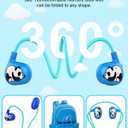 BANIGIPA Kids Headphones, Open Ear Headphones, Wireless Bluetooth 5.4 Headset w/Mic for Calling Studying Traveling, 13g Ultra-Light Comfort, 85dB Healthy Volume Control Protect Hearing, 10H Playtime, 2 Pack