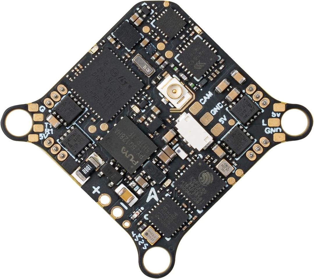 BETAFPV Matrix 5IN1 1S Brushless Flight Controller, with Onboard Serial ELRS 2.4G RX, 12A ESC, 16MB Blackbox, 5V/3A BEC, 1.0mm Thick Board, JST1.25 Pin for 1S FPV Drone Like Air65 II Air75 II