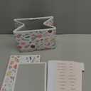 Greeting Card Organizer Storage Box with 12 Removable Dividers - Store 140+ Cards, Ideal for Photos, Crafts, Envelopes, Scrapbooking, Paper, Stickers Holder