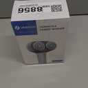 VASSON Fabric Shaver, Electric Lint Remover, Rechargeable Lint Shaver, Sweater Shavers to Remove Pilling, Large Fuzz Remover for Clothes Couch Furniture (Greyish White)