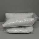 18 x 18 Throw Pillow Insert - Pack of 2 White, Down Alternative Pillow Inserts for Decorative Pillow Covers, Throw Pillows for Bed, Couch Pillows for Living Room (Pack of 2)