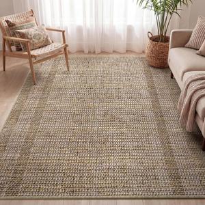 Area Rug 5x7, Large Washable Non Slip Rug for Living Room, Soft Low Pile Rugs Carpet for Dining Room Bedroom Home Office Decor