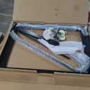 Folding Table Cart, 1800 LBS Heavy Duty Table Trolley with 5" Swivel Wheels, Black Desk Trolley for Garage, Home, Warehouse, Party Event Hotel Furniture 10 Table Capacity