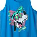 Disney - Goofy Graphic Tank Top, Color: Sapphire Blue, Men, Small