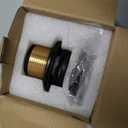 Black Bathtub Drain Tip Toe Tub Conversion Kit Assembly,Wellup Tub Drain Trim Kit with Two Hole Overflow Faceplate,Matte Black