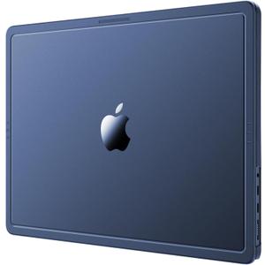 Soonjet Compatible with MacBook Air 13 inch Case M5 M4 M3 M2 2026-2022, Model A3449 A3240 A3113 A2681, [100% Match Official Color] Hard Shell Laptop Cover for MacBook Air 13.6 inch Midnight Clear