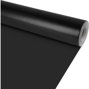 Black Bulletin Board Roll Reusable Waterproof Erasable Bulletin Board Fade Resistant Wrinkle Resistant Poster Non-Woven Fabric Bulletin Board Roll for Classroom Decor Wrapping Crafts15.7" x 39ft