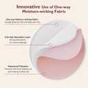 Momcozy Reusable Breast 2 Count, Ultra Thin Washable Nursing Pads