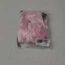 Lixinya Women's 50s Ladys Pink Satin Jacket Jacket with Neck Scarfs Halloween Cosplay Costume 2XL
