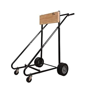 LEADALLWAY Outboard Boat Motor Carrier-315LBS Motor Cart With 4 Rubber Casters And Storage