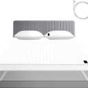 Grounding Sheet, Grounding Bed Sheets with Connection Cord, Grounding Sheets with Silver Fiber for Better Sleep (White, 60x80inch)