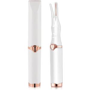 2025 Upgrade Electric Eyelash Curler,Mini Portable Makeup Eyelash Curling,Intelligent Power Off Electric Eyelash Curler Heated Quickly 24 Hs Lasting Natural Makeup for Woman (White)