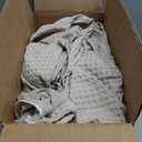 WARMDERN Waffle Weave Duvet Cover King Size, Khaki Textured Duvet Cover Set, Soft and Breathable Comforter Cover, 3 Pieces Microfiber Bedding Set for All Season(Khaki,King)