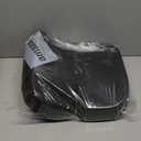 5 STARS UNITED Seat Cushion - Memory Foam&Cooling Gel Chair Cushion for Tailbone Pain Relief - Ergonomic Support for Coccyx, Sciatica & Butt - Office, Desk & Gaming Chair, Car Seat, Wheelchair, Black (Large, Black Arctic Mesh)