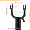 24 Pcs Tree Branch Support Metal Tree Crutch Support Device Leaning Straightening Kit Propping Up Branch Spreaders Fruits Garden Stakes Broom Pole Anchor 0.75" Round Pipe Garden Yard