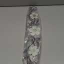 Wesiti Metal Flower Wall Decor Vintage Spring Metal Flower Wrought Iron Scroll Sculpture 15.7''x3.7'' Farmhouse Leaf Wall Decor with Nails for Spring Living Room Bedroom Indoor Outdoor(White)