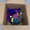 GSD Aquarium Colorful Coral Reef Set Fish Tank Decoration Mountain Ornament for Aquarium Environments Decor Accessories, Coral Mountain x 1, Aquatic Plant x 4