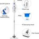 Vacmaster Corded Stick Vacuum Cleaner 2 in 1 Ultra-Lightweight 14Kpa Power Suction Handheld Vacuum Cleaner with Washable HEPA Filter for Home, Car, Pet Hair, Carpet, Hard Floor