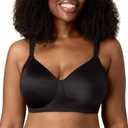PLAYTEX Women's Wireless Bra, Full Coverage, Moisture-Wicking, 4750, 38DDD