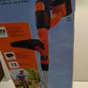 Black+Decker 40V MAX 13 Inch String Trimmer and Lawn Edger with Battery and Charger, Cordless Weed Eater with Charge Indicator, High Torque PowerDrive Technology (LST140C), One Size