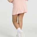 Real Essentials 4 Pack: Girls' Active Athletic Skort - Tennis Golf Skirt for Kids with Shorts Lining (4-16) (S)