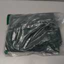 Biscaynebay Textured Fabric Christmas Square Table Cloth 90x90 Inch, Hunter Green Water Resistant Spill Proof Tablecloths for Dining, Kitchen, Wedding and Parties etc. Machine Washable