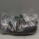 ColourTree 5' x 10' Black Fence Screen Privacy Screen - Commercial Grade 170 GSM - Heavy Duty - Cable Zip Ties Included