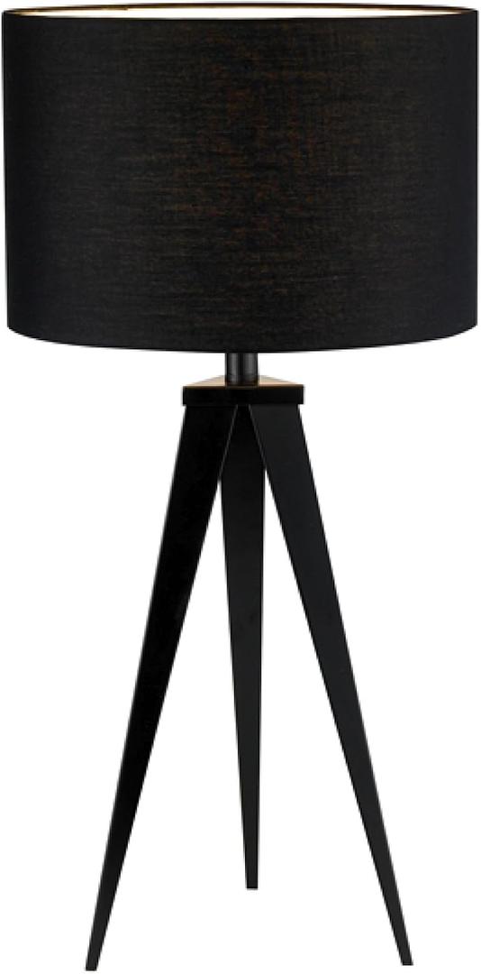 Director Table Lamp, 3-way rotary switch, 14"D x 14"W x 28"H