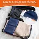 Polecasa Extra Heavy Duty Large Laundry Bag with Sturdy Handles and Drawstring Closure, 28 x 36 inches Durable Storage Bags for Basket, Hamper, College, Dorm, Travel, Navy