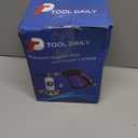 Tool Daily Short Pressure Washer Gun with Foam Cannon, 1/4 Inch Quick Connector, with 5 Pressure Washer Nozzle Tips, 1 Liter