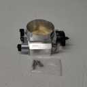 92mm Throttle Body 4-Bolt for LS1 LS2 LS3 LS6 LS7 LSX Drive by Cable with Throttle Position Sensors TPS IAC Aluminum Silver HTRACING