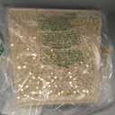 Mr. Pen- Sequin Christmas Tree Skirt and Tree Collar, 24 Inch Sparkly Base Cover, 24.8 Inch Foldable Sparkling Sequin Trees Skirt Collar, Gold Christmas Tree Skirt Gold Sequin Tree Skirt