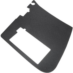 X AUTOHAUX 1 Pcs Car Battery Den Cover Replacement for Chevrolet Corvette 1997-2004 ABS Black