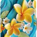 FOREVER QUEEN Yellow Flower Luggage Cover Suitcase Protector Suitcase Cover Anti-Scratch,Stretchable Bag Cover Washable Durable Polyester (M(fits 24-26Inch suitcase))