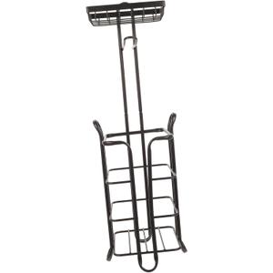 Vertical Roll Paper Holder Iron Sturdy Non-Slip Modern Easy to Install