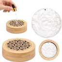 2Pcs Aroma Stone Set, Passive Diffuser, Stone Diffuser Suitable for Meditation Space and Home Fragrance