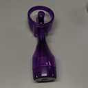 O2COOL Deluxe Handheld Battery Powered Water Misting Fan (Purple) (Single)