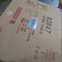 4.5ft Foldable Table Tennis Set, Portable Ping Pong Table with Net & 2 Paddles & Balls, Multi-Use Family Game Table Compact Design for All Ages, Blue