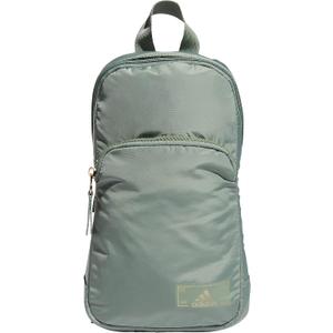 adidas Essentials Sling Small Crossbody Bag for Women and Men (5L), Silver Green/Gilver/2.0, One Size