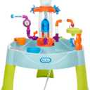 Little Tikes Flowin Fun Water Table - Kids Outdoor Water Playset with Interchangeable Pipes, Faucets, Tower & Accessories - Encourages Creativity & Sensory Exploration - Ideal for Ages 2 to 5 Years, Large