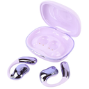 Language Translation Earbuds, 140 Languages AI Translation ANC Noise Reduction 360° Sound Real Time Translator Headphones for Travel Business Learning (Purple)