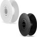 Xuhal 2 Pcs Detachable Filament Spool Compatible with Bambu Lab 3D Printer AMS, Reusable Filament Reel Holder Fits Pla, Petg, Abs, TPU Compatible with X1, P1, A1/a1 Mini, Black and White
