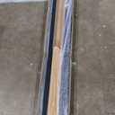 CKB Bathtub Door, 56"-60" W  56" H, 1/4" (6mm) ANSI Tempered Safety Glass, Semi-Frameless Bypass Tub Door, Matte Black