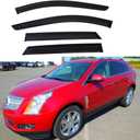 4pcs Side Window Deflectors for Cadillac SRX 10-16 Outside Mount CL4P01