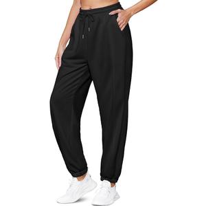 Women's High Waist Baggy Sweatpants Lounge Drawstring Workout Pants with Pockets Sweats for Women Running Joggers S