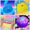Slime Variety Pack Different Textures, 8 x 100ml Slimes Kit Includes Rainbow Cloud, Butter, Clear, Glow in The Dark Slime, Slimes Party Favors for Kids, Birthday Easter Halloween Boys & Girls Gift