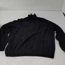 State Fusio Turtleneck Merino Wool Sweater - Long Sleeve Pullover for Men (X-Large, Black)